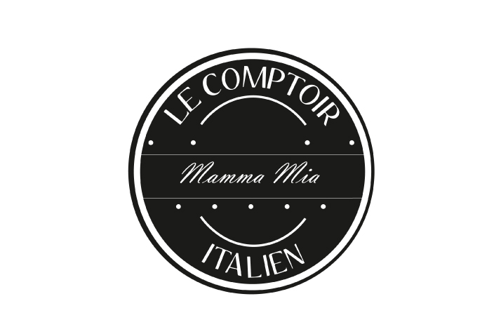 Logo et charte graphique logo le comptoir italien