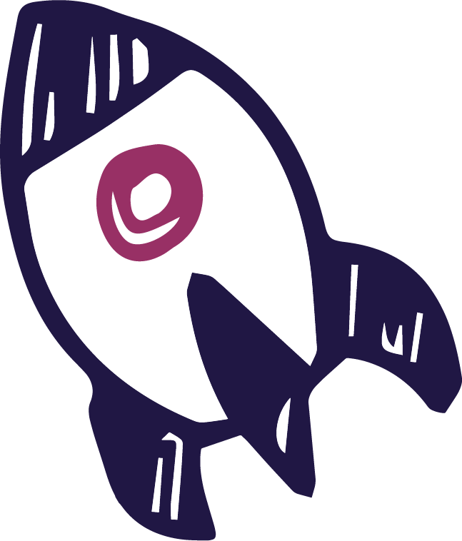 Pictogramme représentant une fusée