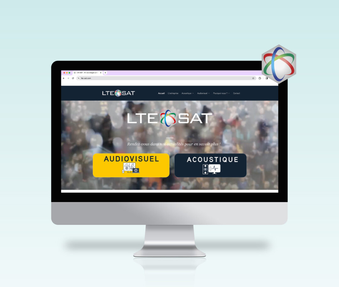 Création de site entreprise spécialisée dans l’audiovisuel & l’acoustique en Île de France